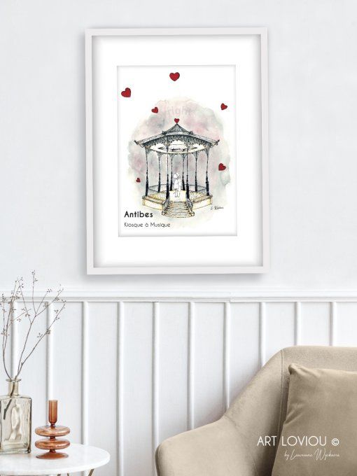 Affiche Antiboise - Le Kiosque