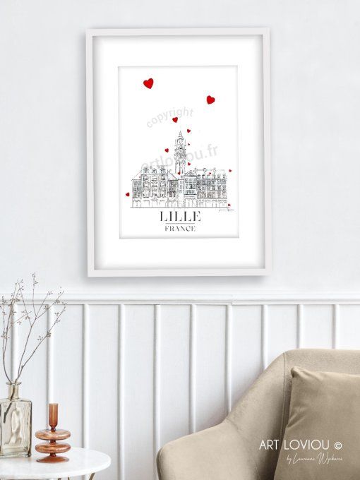 Affiche de Lille France