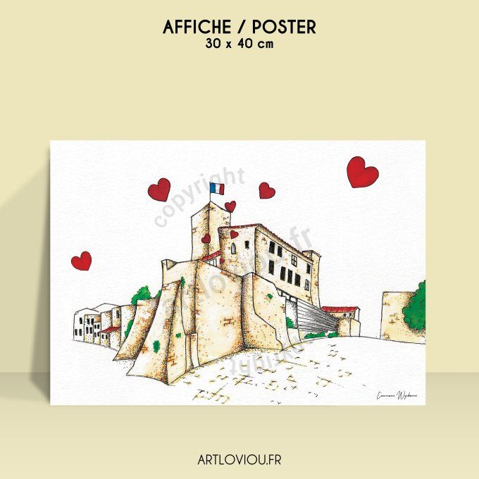 Affiche Antiboise - Musée Picasso